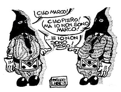 SERGIO SARRI il vignettista della Massoneria